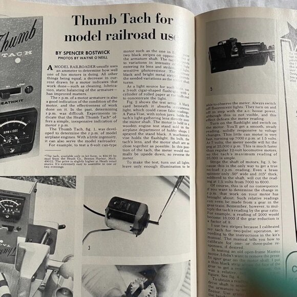 Model Railroader Magazine Back Issue u September 1976  Vol 43 No 9 Scratchbuild - Picture 6 of 7